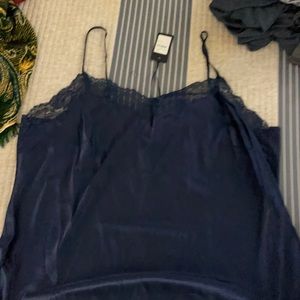 Midnight slinky camisole set. From fox and royal